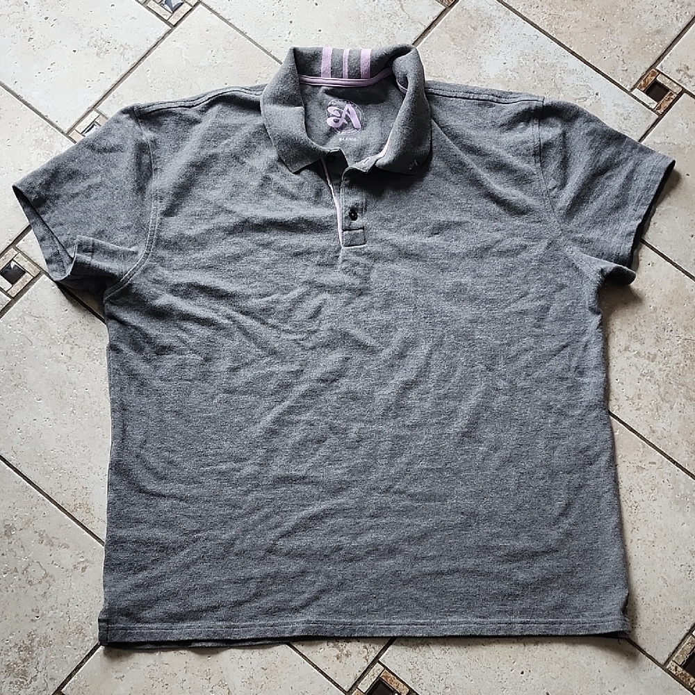 Artistix Gray Polo Shirt XL